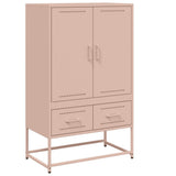 Highboard Pink 68x39x111.5 cm Steel 846609