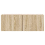4 Piece TV Cabinet Set Sonoma Oak Engineered Wood 3114648