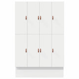 Storage Bed Frame White 236.5 x 150 x 31.5 cm Engineered wood 3335645