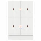 Storage Bed Frame with Drawer White 150 cm Engineered Wood 3335645