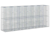 Gabion Raised Bed 3 pcs Silver 250 x 50 x 150 cm 3422235