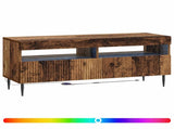 LED TV Cabinet Old Wood Engineered Wood 896993