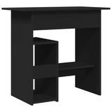 Desk Black 80x45x74 cm Engineered Wood 801365