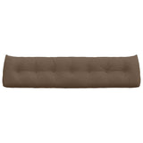 Back Pillow Brown 200 x 24 x 50 cm Fabric 42014590