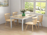 Four-Seater Farmhouse-Style Wooden Table T3398P344467