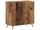 3 Piece Bathroom Cabinet Set BREDA Old Wood Engineered Wood 3417484