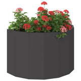 Planter Black 60 x 30 x 35 cm Steel 883696
