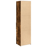 Highboard Smoked Oak 50x42.5x185 cm Engineered Wood 3281459