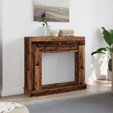 Fireplace Surround Old Wood 100x30x87.5 cm Engineered Wood 854569
