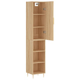 Highboard Sonoma Oak 34.5x34x180 cm Engineered Wood 3198972
