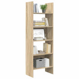 Book Cabinet Sonoma Oak 60x35x180 cm Engineered Wood 803410