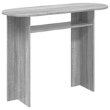 Console Table Grey Sonoma 100 x 39.5 x 75 cm Engineered Wood 8001164