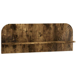 Wall Shelf 2 pcs Smoked Oak 102 x 13.5 x 37.5 cm 8014964