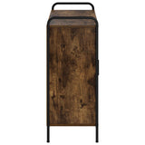 Sideboard Smoked Oak 98.5 x 33 x 81 cm Engineered Wood 8013850