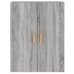 Wall Mounted Cabinets 2 pcs Grey Sonoma Engineered Wood 3197879