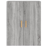 Wall Mounted Cabinets 2 pcs Grey Sonoma Engineered Wood 3197879