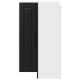 Wall Corner Cabinet PORTO Black 57 x 57 x 100 cm 885516