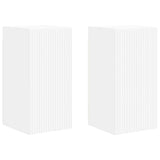 TV Wall Cabinet 2 pcs White 30 x 31 x 60 cm Engineered Wood 892270