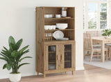 Highboard Artisan Oak 69.5 x 32.5 x 180 cm Engineered Wood 3416035
