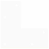 Hairpin Legs for Coffee Table 4 pcs White 30 cm Solid Steel 4012437