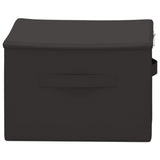 Storage Box 24 pcs Anthracite 43 x 34 x 23 cm Non-woven fabric 42024579