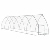 Chicken Cage Silver 600x105x120 cm Galvanised Steel 172554