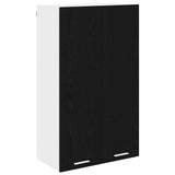 Hanging Cabinet Black Oak 60 x 31 x 100 cm Engineered Wood 884355