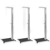 ZNTS Outdoor Shower with Tray WPC Stainless Steel 3051290
