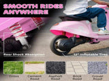 24V Kids Electric Motorbike, Ride on Motorcycle with Manual Throttle, Brakes and LED Lights for Ages T3398P422427