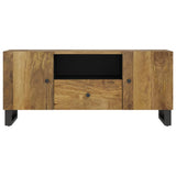 TV Cabinet 105x33.5x46 cm Solid Wood Mango&Engineered Wood 351961