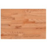 Bathroom Countertop 60x40x4 cm Solid Wood Beech 356007