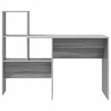Desk Grey Sonoma 131.5 x 50 x 106.5 cm Engineered Wood 869303