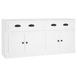 Sideboards 2 pcs White Engineered Wood 3185263
