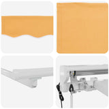 Electric Retractable Awning Sand 4 x 2 m 3425815