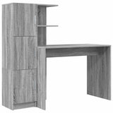 Desk 2 pcs Grey Sonoma 3337294