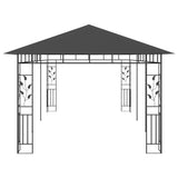 Gazebo with Mosquito Net 6x3x2.73 m Anthracite 47974