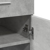 Sideboard Concrete Grey 80x42.5x93 cm Engineered Wood 3281472