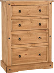 ZNTS Corona 4 Drawer Chest 100-102-025