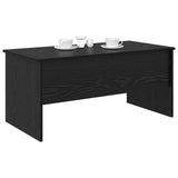 Coffee Table Black Oak 102 x 50.5 x 46.5 cm Engineered Wood 880718