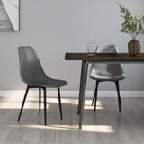 Dining Chairs 2 pcs Grey PP 338046