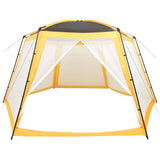 Pool Tent Fabric 590x520x250 cm Yellow 93043