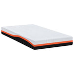 Mattress White and Grey 120 x 200 cm Gel Memory Foam 4106352