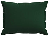 Cushion Cover 6 pcs HOUTEN Dark Green 80 x 80 cm Faux Linen 921554
