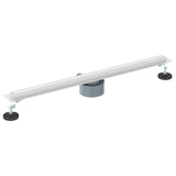 360&deg Shower Drain with Slim Model Silver 70 cm 42015987
