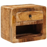 Wall-mounted Bedside Cabinet with Drawer Brown 40 x 30 x 36 cm 4104581