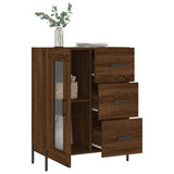 Sideboard Brown Oak 69.5x34x90 cm Engineered Wood 828059
