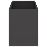 Garden Planter Black 50 x 32 x 40 cm Cold-rolled Steel 876350
