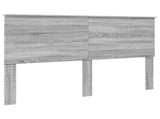 Bed Frame with Drawer Grey Sonoma 160 x 200 cm Engineered Wood 3411285
