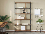 Bookcase Old wood 76 x 32 x 192 cm Engineered wood 882169