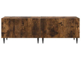 TV Cabinet Smoked Oak Engineered Wood 896900